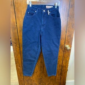 Vintage Sasson Women’s Petite Denim Blue Jeans Size 9/10 100% Cotton